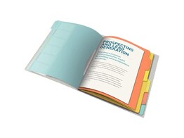 SORTEERMAP PP   Colour Breeze   - 6 Vakken Esselte