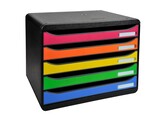 LADENBLOK   Big Box Plus   Landscape - Harlekijn Exacompta - 5 laden
