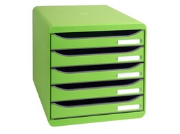 LADENBLOK   Big Box Plus   Appelgroen Exacompta - 5 laden