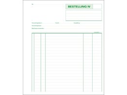 ORDER BOOK TRIPLI BESTELBONBOEK - 18 x 21 cm Exacompta - NCR 50 blad - 3 exemplaren