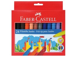 VILSTIFTEN KLEUR JUMBO - Set 24 color Faber-Castell