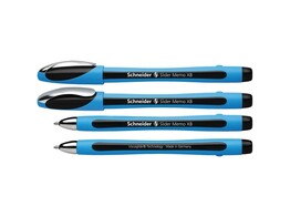 BALPEN SCHNEIDER   SLIDER MEMO   X-BREED - Zwart Viscoglide inkt