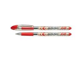 BALPEN SCHNEIDER   SLIDER  FIJN - Rood Viscoglide inkt