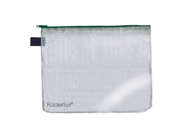 FOLDERSYS ZIP POCKET B4 ft. - Groene rits Ft. 405 x 310 mm