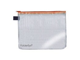 FOLDERSYS ZIP POCKET A6 ft. - Oranje rits Ft. 180 x 125 mm