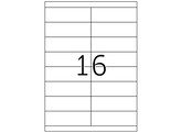 ETIKETTEN PREMIUM 4264 - Ft. 105 x 33.8 mm HERMA - Doos 100 blad A4 - 16 etiket / blad