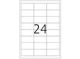 ETIKETTEN HERMA - Hard Wearing - Ft. 66 x 33.8 mm Folie 24 etiket / blad - Doos 25 vel Din A4