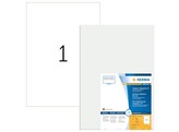 ETIKETTEN HERMA - Outdoor - Ft. 420 x 297 mm Folie 1 etiket / blad - Doos 40 vel A3 Ft.