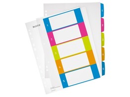 INDEX 1-5 - PVC   PRINTINDEX - Wow colors MAXI - Din A4 