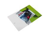 ELASTOMAP 3 kleppen PP Wow-II - Lichtgroen Leitz - Din A4